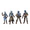 STAR WARS The Vintage Collection Mandalorian Shriek-Hawk, The Mandalorian 3.75 Inch Collectible 4-Pack (Exclusive)